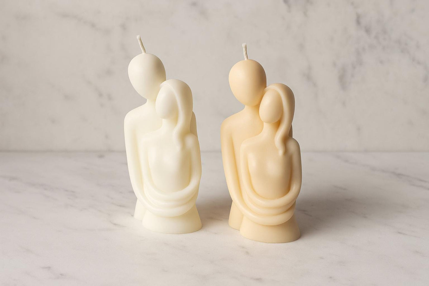 The Embrace – Handcrafted Sculptural Candle for Love & Connection (4 oz)