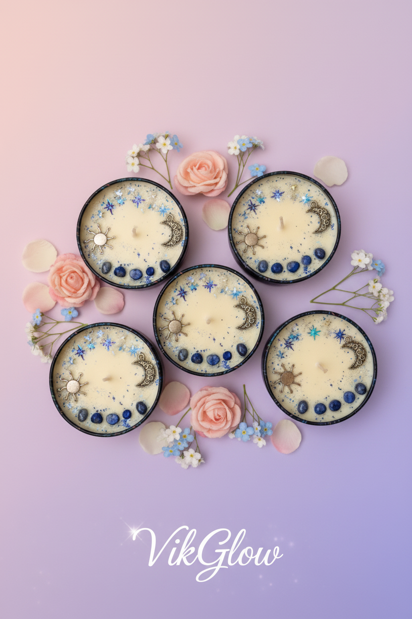 VikGlow Candles Vertical